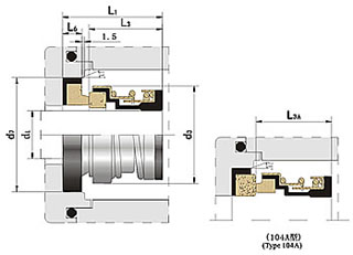 104型機械密封